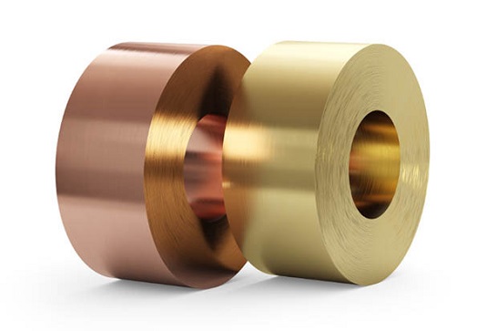 رول مسی و برنجی و ورق های مسی و برنجی